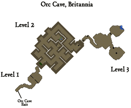 Orc Cave Map