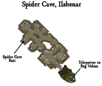 Spider Cave Map