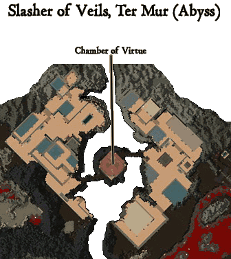 Chamber of Virtues Map